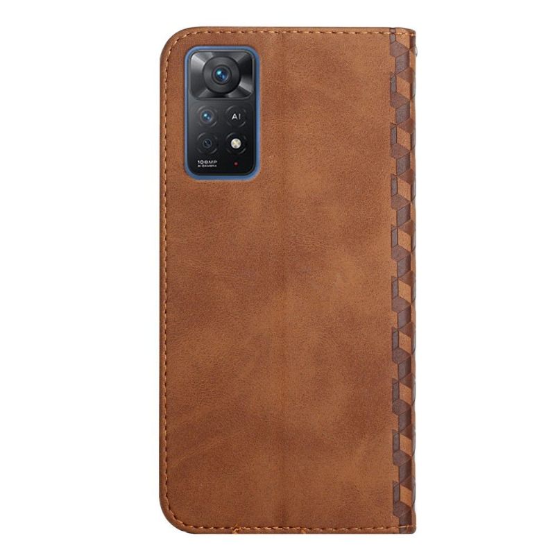 Folio-hoesje voor Xiaomi Redmi Note 11 Pro / 11 Pro 5G Kubusgeometrie