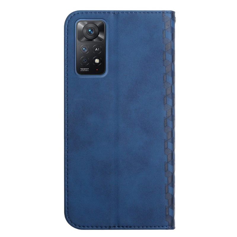 Folio-hoesje voor Xiaomi Redmi Note 11 Pro / 11 Pro 5G Kubusgeometrie