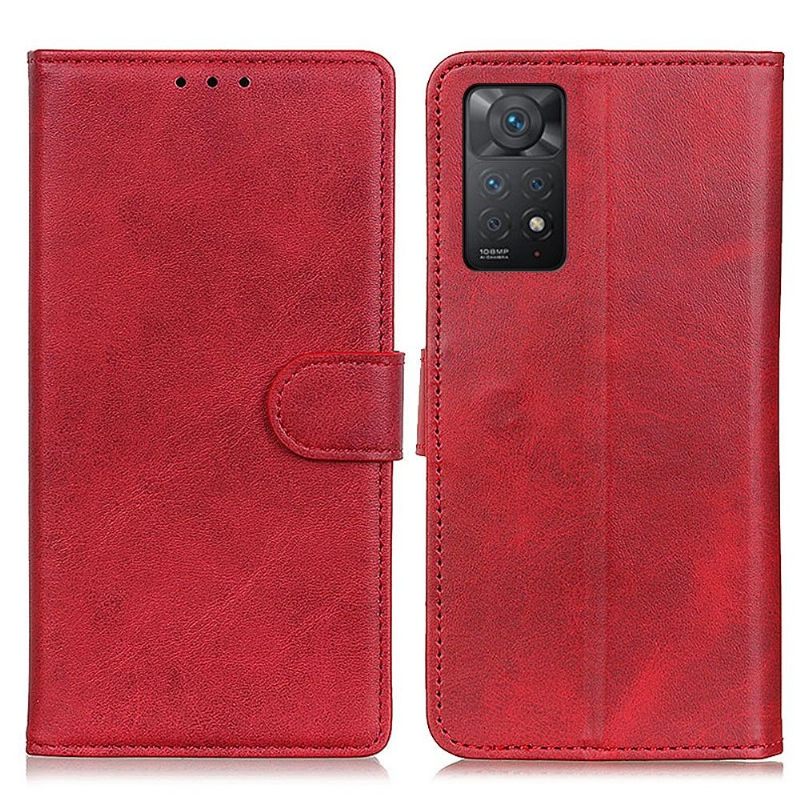 Folio-hoesje voor Xiaomi Redmi Note 11 Pro / 11 Pro 5G Marius Mat Leereffect