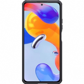 Hoesje voor Xiaomi Redmi Note 11 Pro / 11 Pro 5G Camshield Met Achterste Lensdop