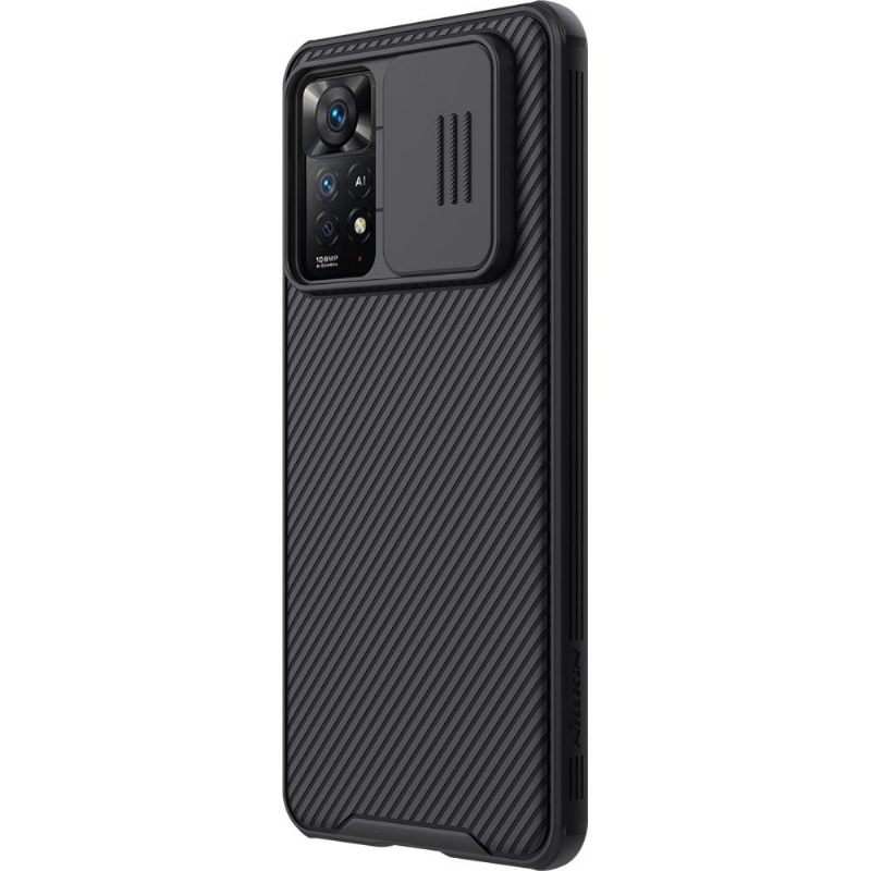 Hoesje voor Xiaomi Redmi Note 11 Pro / 11 Pro 5G Camshield Met Achterste Lensdop