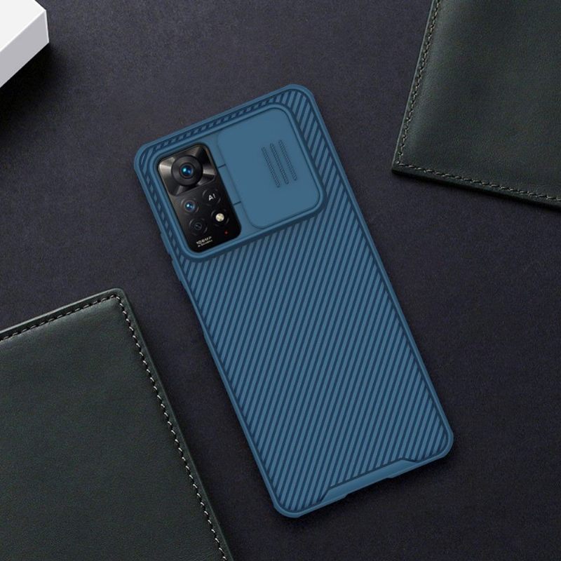 Hoesje voor Xiaomi Redmi Note 11 Pro / 11 Pro 5G Camshield Met Achterste Lensdop