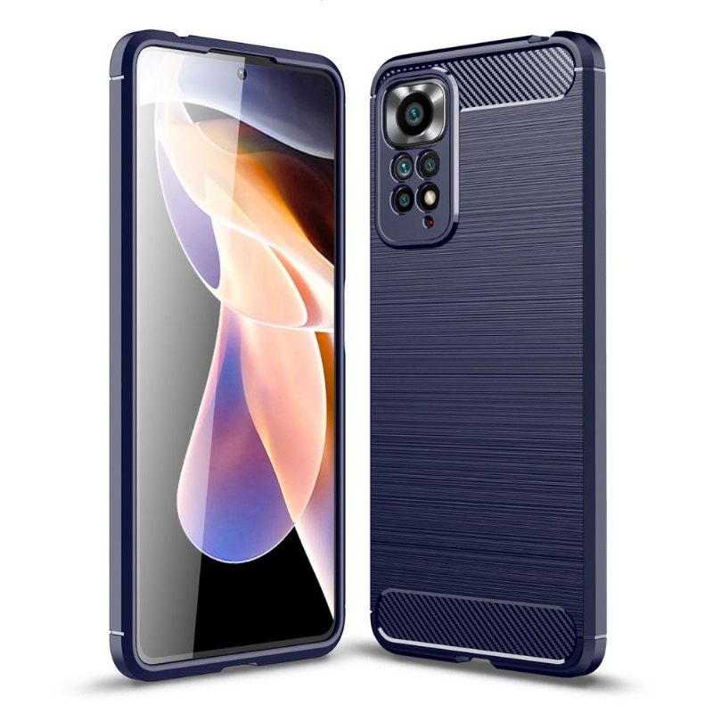 Hoesje voor Xiaomi Redmi Note 11 Pro / 11 Pro 5G Flexibel Geborsteld Effect