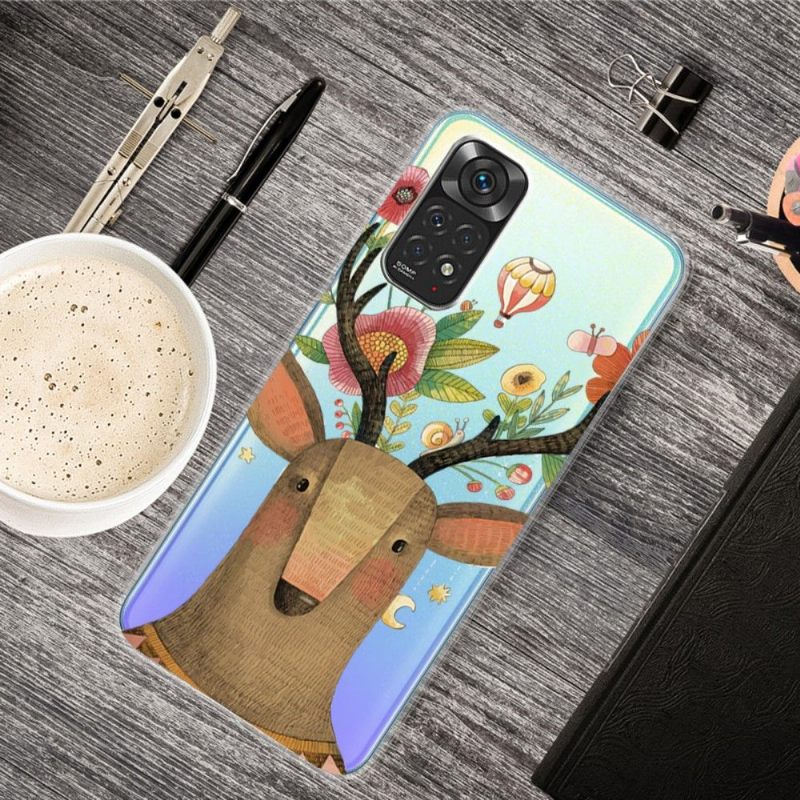 Hoesje voor Xiaomi Redmi Note 11 Pro / 11 Pro 5G Illustratie Hert