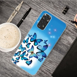 Hoesje voor Xiaomi Redmi Note 11 Pro / 11 Pro 5G Rode Bloem