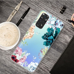 Hoesje voor Xiaomi Redmi Note 11 Pro / 11 Pro 5G Verscheidenheid Aan Bloemen