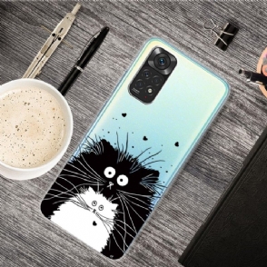 Hoesje voor Xiaomi Redmi Note 11 Pro / 11 Pro 5G Zwart-witte Katten