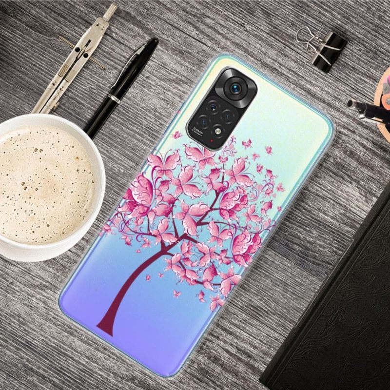 Telefoonhoesje voor Xiaomi Redmi Note 11 Pro / 11 Pro 5G Bescherming Vlinderboom