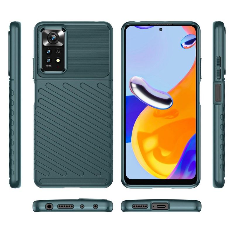 Telefoonhoesje voor Xiaomi Redmi Note 11 Pro / 11 Pro 5G Thor-serie Siliconen