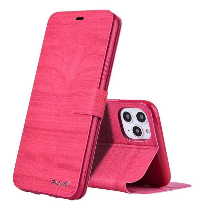 Folio-hoesje voor iPhone 11 Alivo Kunstleer Schorseffect