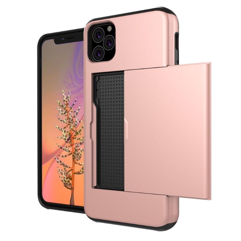 Hoesje voor iPhone 11 Anti-fall Schuifkaarthouder