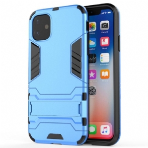 Hoesje voor iPhone 11 Cool Guard Schokbestendig Met Geïntegreerde Standaard