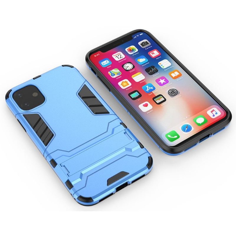 Hoesje voor iPhone 11 Cool Guard Schokbestendig Met Geïntegreerde Standaard