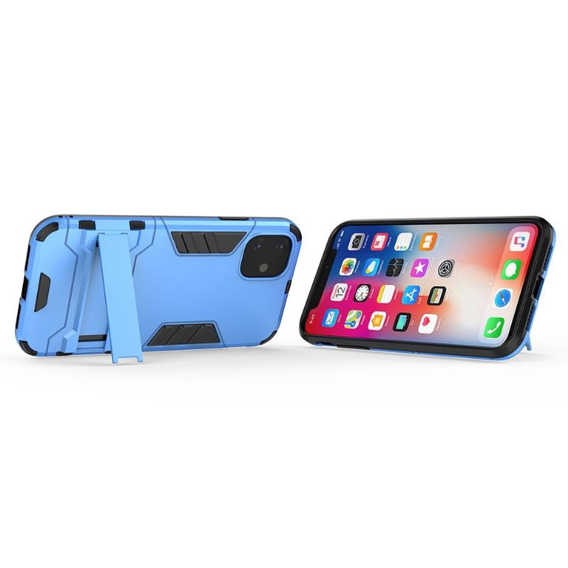 Hoesje voor iPhone 11 Cool Guard Schokbestendig Met Geïntegreerde Standaard