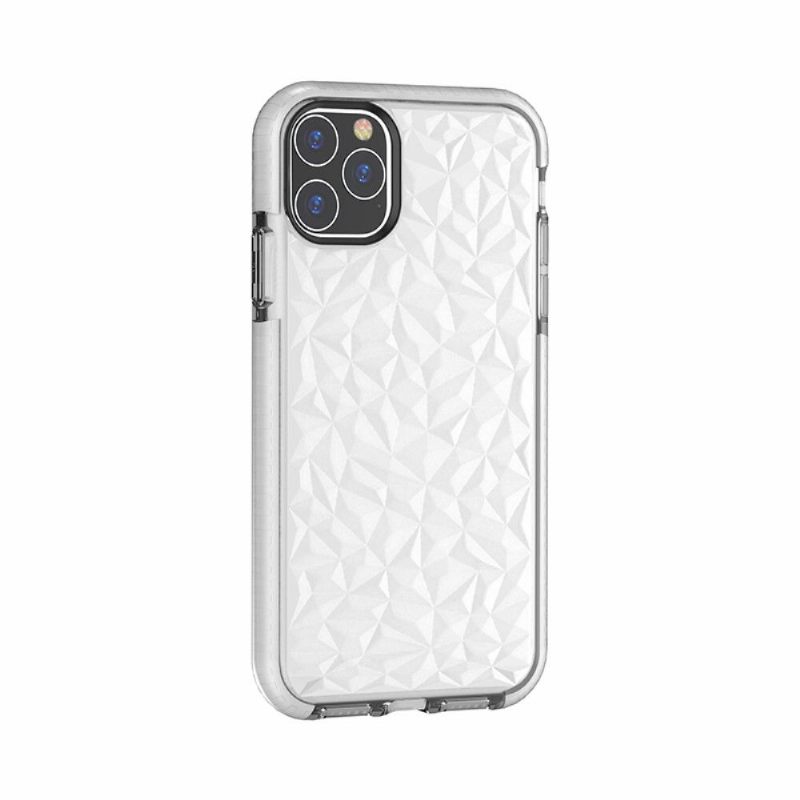 Hoesje voor iPhone 11 Doorzichtige Behuizing Met Diamanteffect