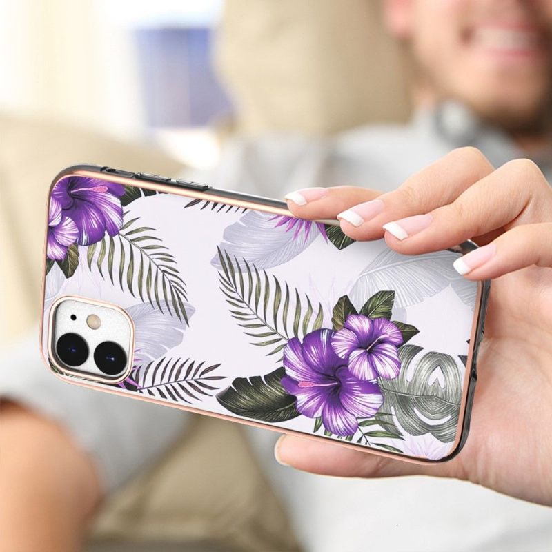 Hoesje voor iPhone 11 Exotische Bloemen