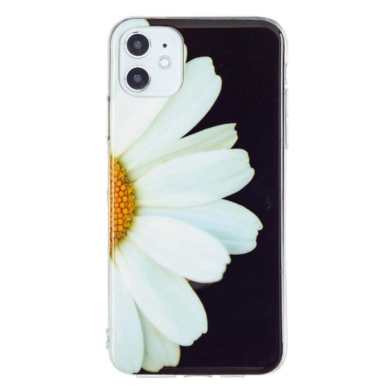 Hoesje voor iPhone 11 Fluorescerende Daisy