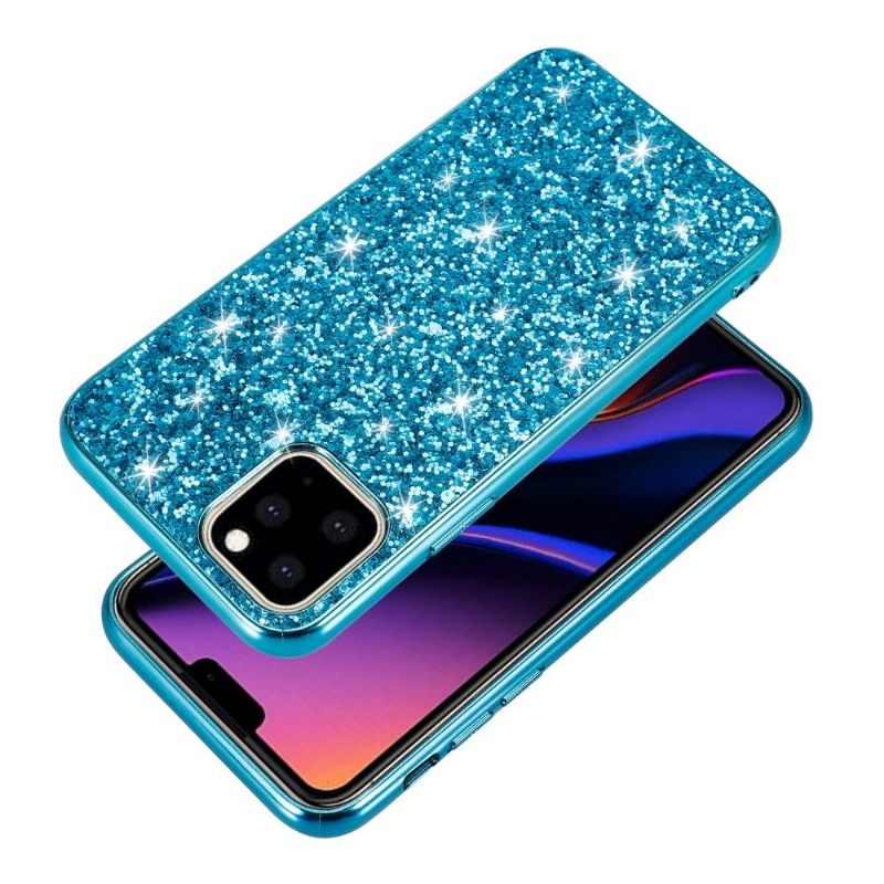 Hoesje voor iPhone 11 Glamoureuze Pailletten