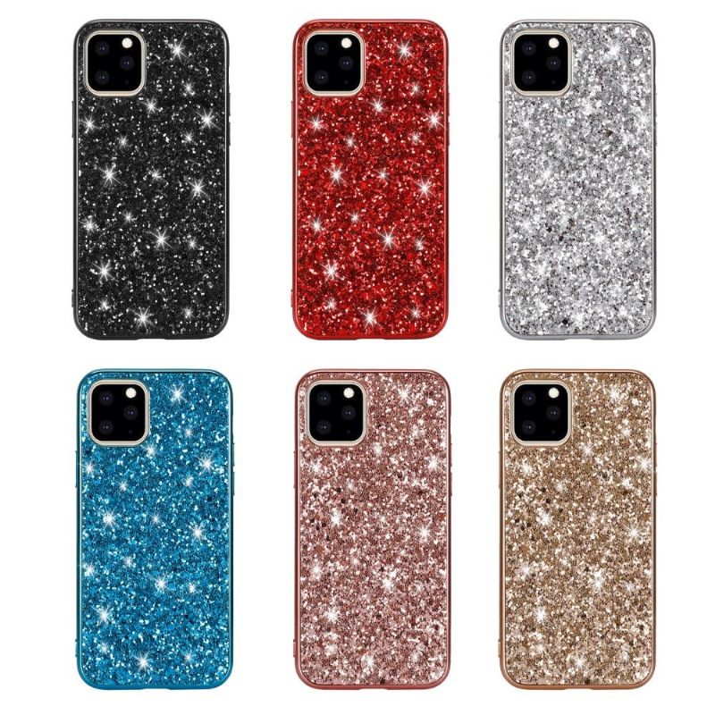 Hoesje voor iPhone 11 Glamoureuze Pailletten