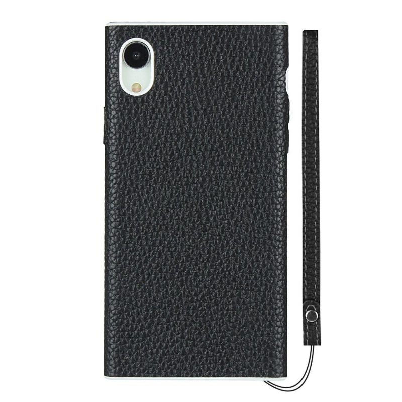 Hoesje voor iPhone 11 Leereffect Met Riem