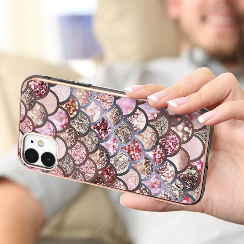 Hoesje voor iPhone 11 Schaalpatroon