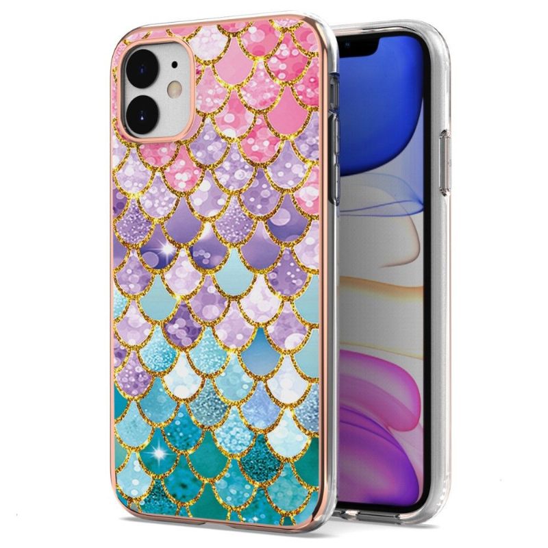 Hoesje voor iPhone 11 Schaalpatroon