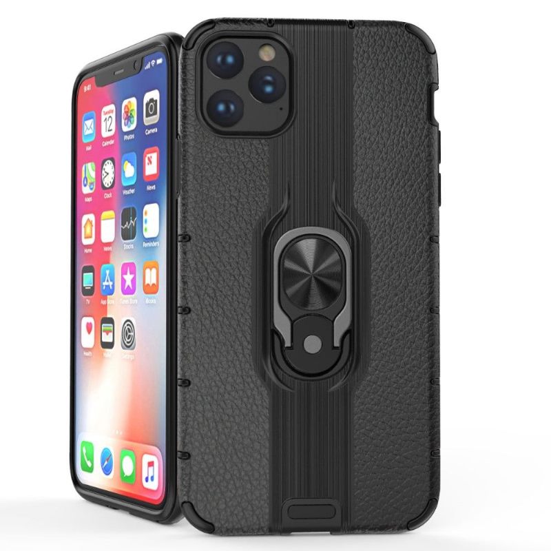 Telefoonhoesje voor iPhone 11 Ledereffect Met Geïntegreerde Ondersteuning