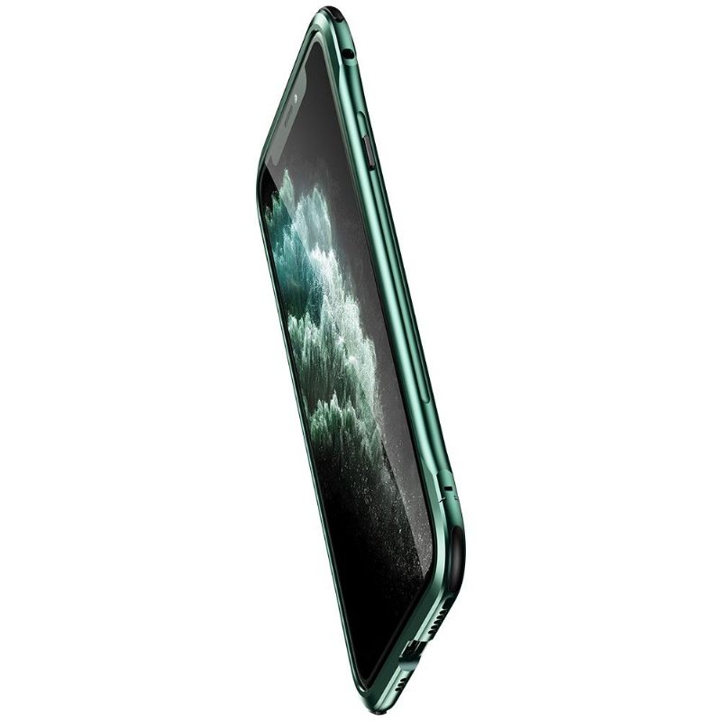 Telefoonhoesje voor iPhone 11 Premium Metaal