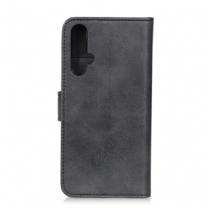 Case voor Honor 20 Marius Mat Leereffect