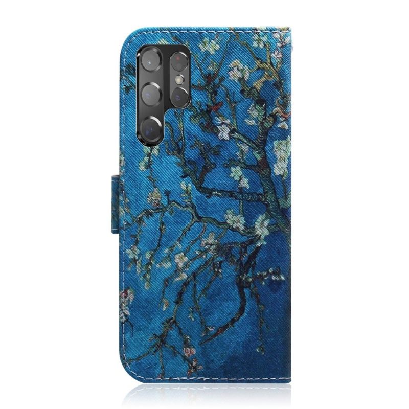 Cover voor Samsung Galaxy S22 Ultra 5G Amandelbloesem