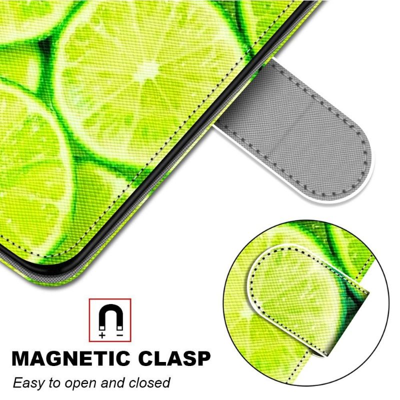 Flip Case voor Samsung Galaxy S22 Ultra 5G Citroen