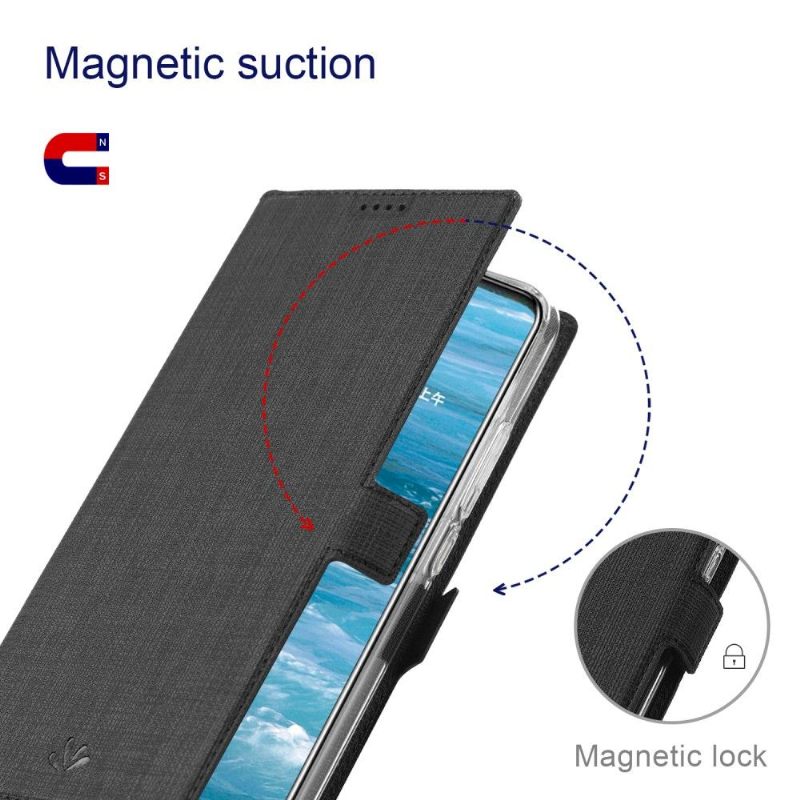 Flip Case voor Samsung Galaxy S22 Ultra 5G Ondersteuningsfunctie Voor Beugels