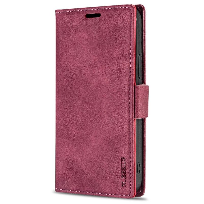 Folio-hoesje voor Samsung Galaxy S22 Ultra 5G N.bekus Premium