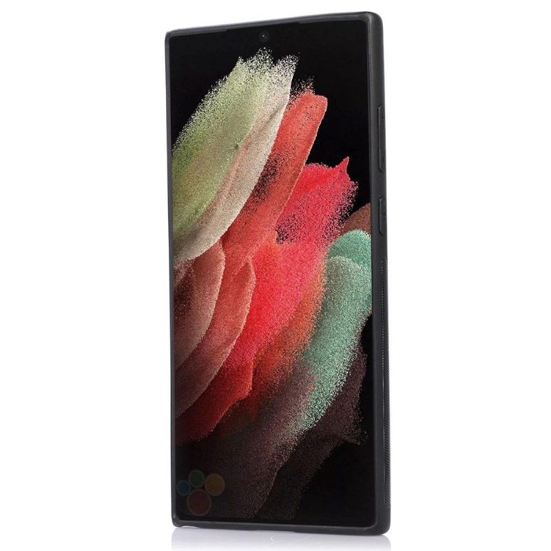 Hoesje voor Samsung Galaxy S22 Ultra 5G Denior-kaartserie