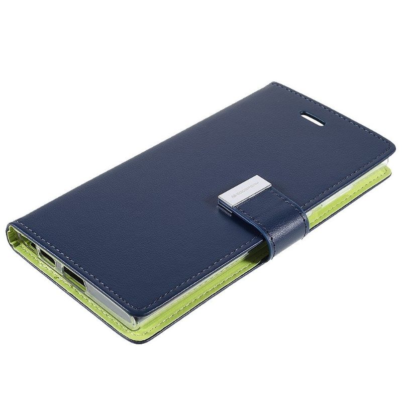 Leren Hoesje voor Samsung Galaxy S22 Ultra 5G Bescherming Mercury Rich Premium