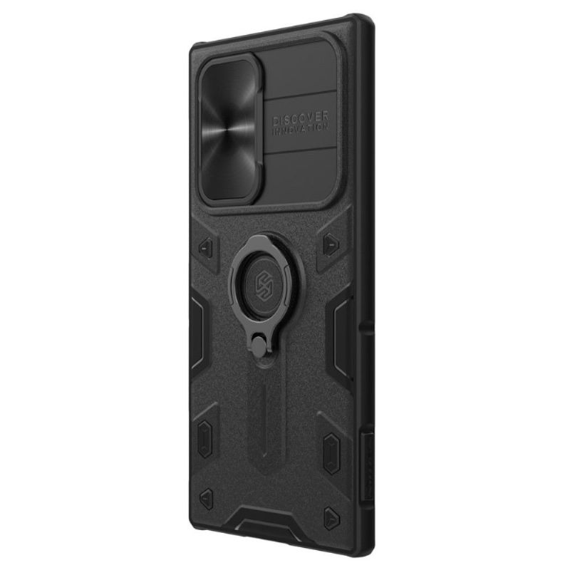 Telefoonhoesje voor Samsung Galaxy S22 Ultra 5G Armor Case Met Lens Cover