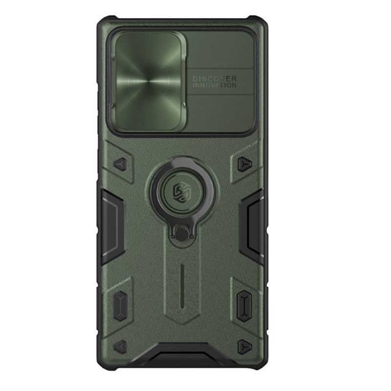 Telefoonhoesje voor Samsung Galaxy S22 Ultra 5G Armor Case Met Lens Cover