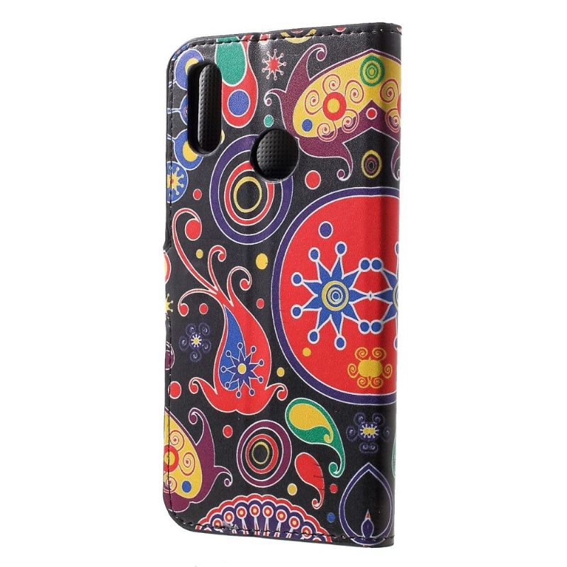 Case voor Honor 10 Lite Bescherming Paisley Patroon Kaarthouder