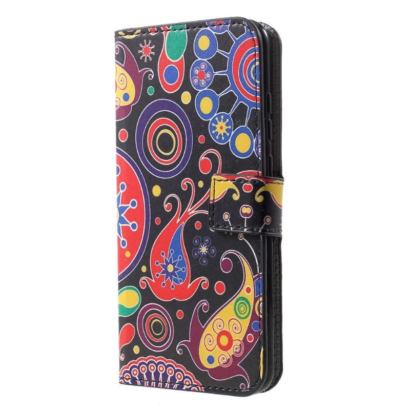 Case voor Honor 10 Lite Bescherming Paisley Patroon Kaarthouder