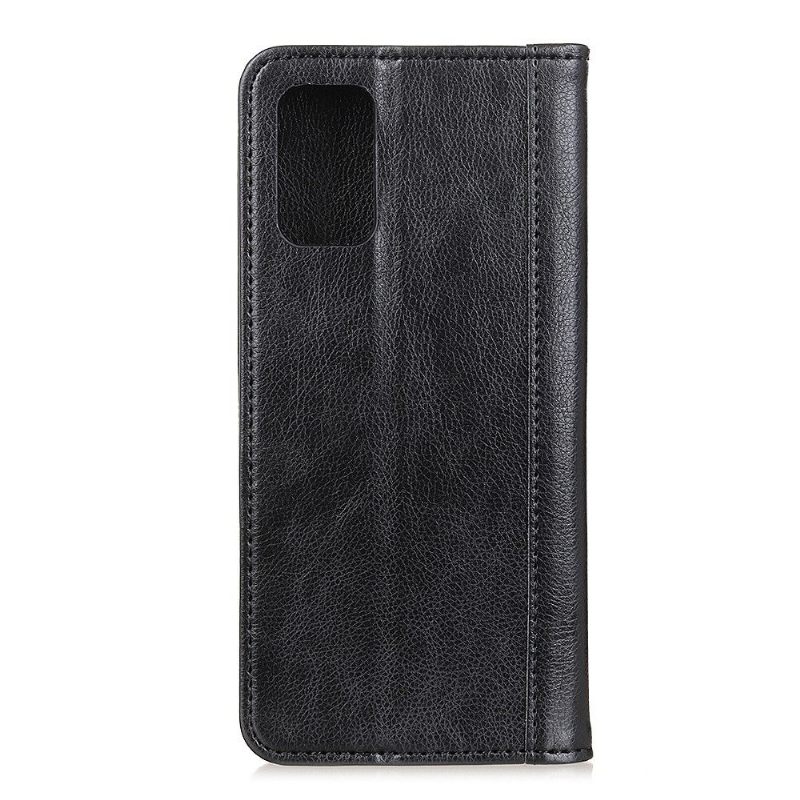 Cover voor Samsung Galaxy M51 Folio-hoesje Sylvester Kunstleer