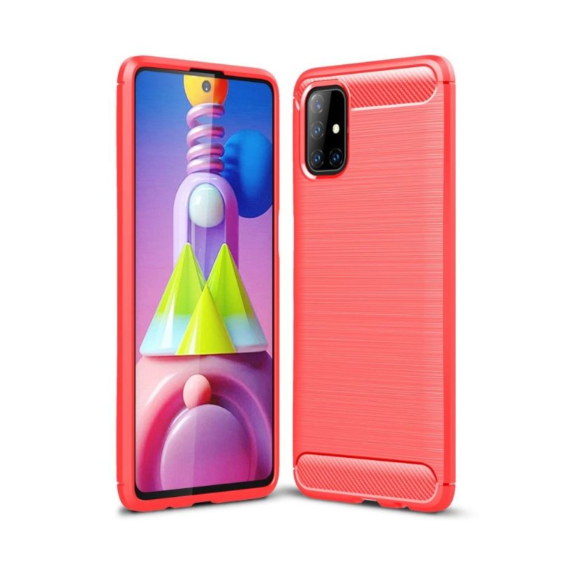 Hoesje voor Samsung Galaxy M51 Flexibel Geborsteld Effect