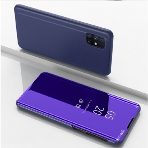 Hoesje voor Samsung Galaxy M51 Folio-hoesje Spiegeleffect