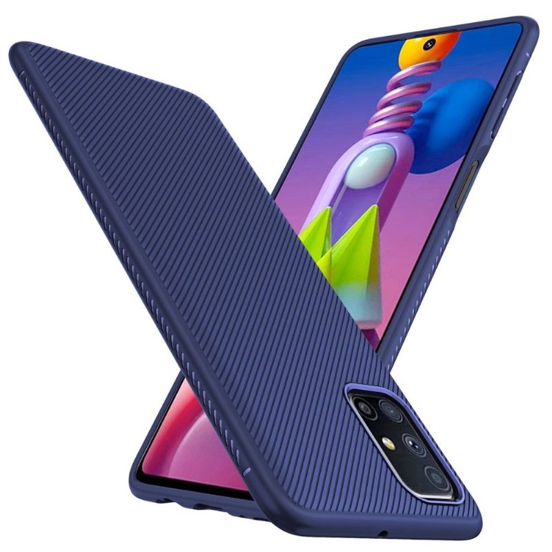 Hoesje voor Samsung Galaxy M51 Gestreept Effect