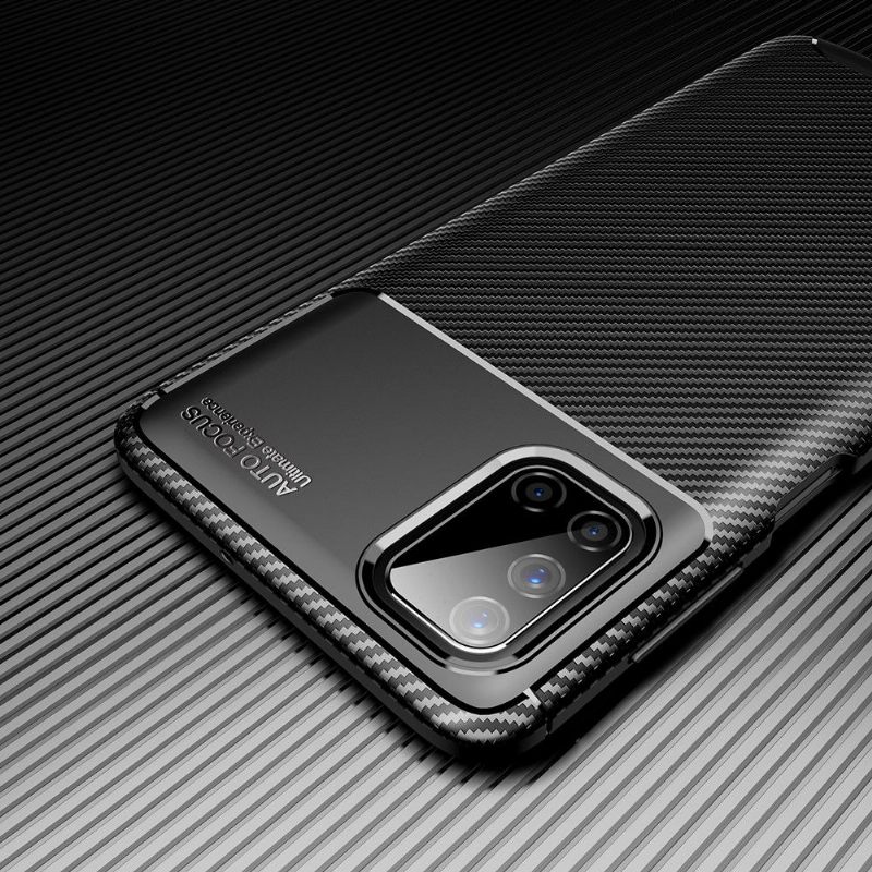 Hoesje voor Samsung Galaxy M51 Koolstofvezeleffect