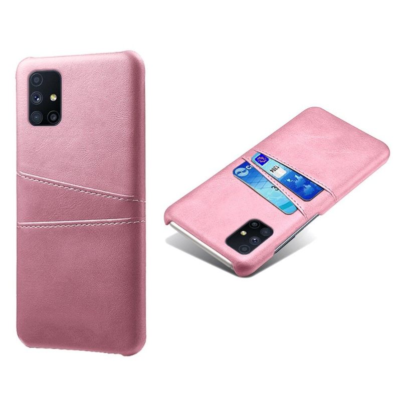 Hoesje voor Samsung Galaxy M51 Melody Leder Effect Kaarthouder