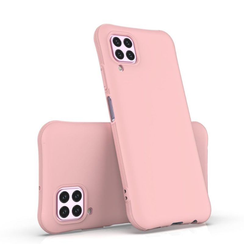 Hoesje voor Huawei P40 Lite 5G Witte Siliconen