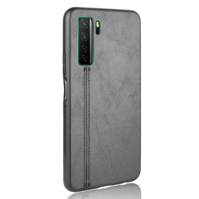 Telefoonhoesje voor Huawei P40 Lite 5G Ledereffect