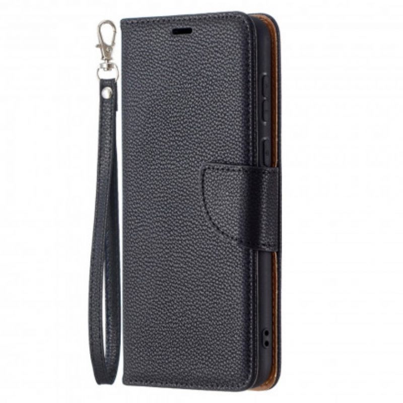 Flip Case voor Huawei P50 Folio-hoesje Lychee Rabat Schuin