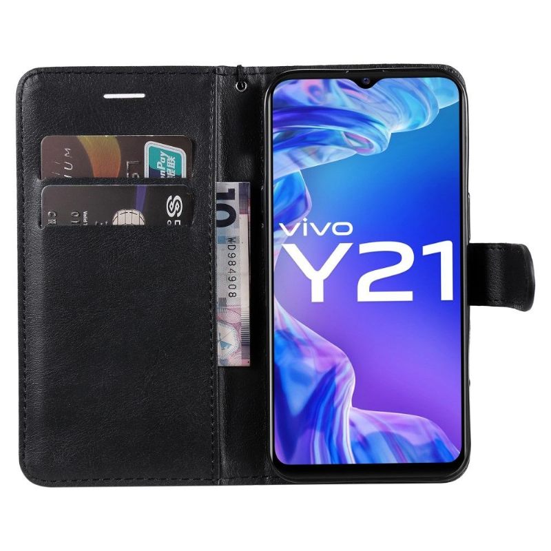 Folio-hoesje voor Vivo Y21 / Y21s / Y33s Met Ketting Sylvette