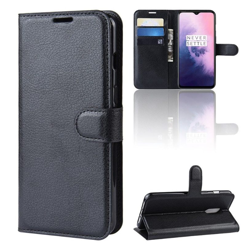 Case voor OnePlus 7 Bescherming Portemonnee Leren Stijl Leren Portemonnee